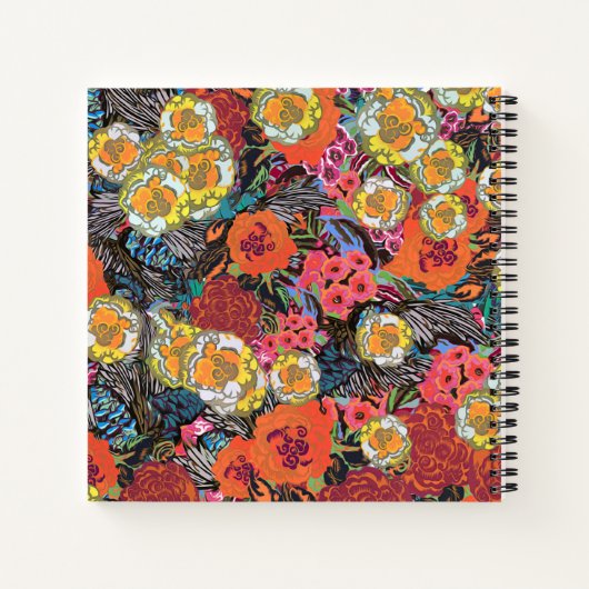 Carnet Peinture florale (Dos)