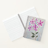 Carnet Peinture florale botanique originale (Intérieur)