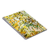 Carnet Peinture gaufrée expressive sur toile, créée à l'a (Côté Droit)