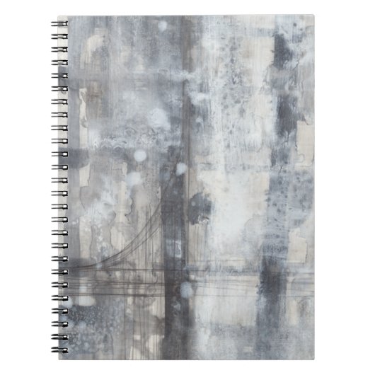 Carnet Peinture gris contemporaine (Devant)