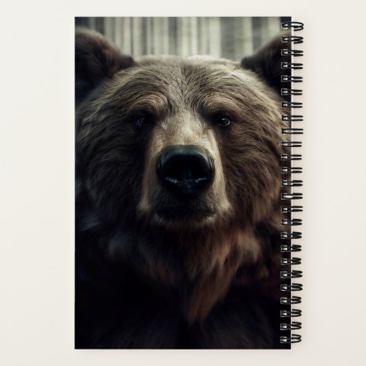 Carnet Peinture grizzli (Verso)