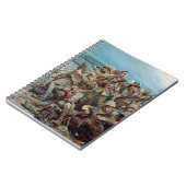 Carnet Peinture historique britannique de guerre des Boer (Côté gauche)