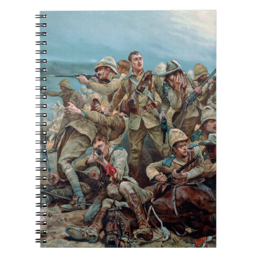 Carnet Peinture historique britannique de guerre des Boer (Devant)