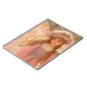 Carnet Peinture Imaginaire Fée Rose Cute (Côté gauche)