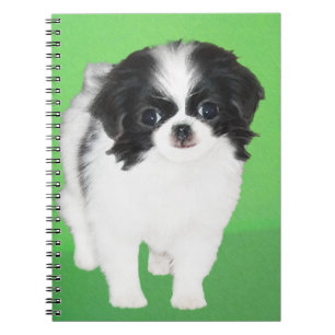 Carnet Peinture japonaise de chiot - Art original de chie
