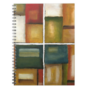 Carnet Peinture lambrissée par quatre par Jennifer