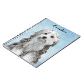 Carnet Peinture Lowchen - Cute Original Chien Art (Côté gauche)