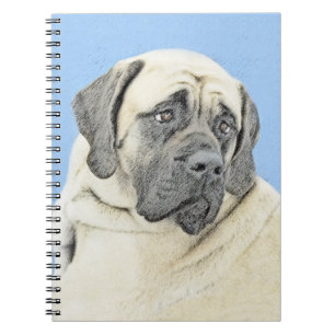 Carnet Peinture Mastiff (Fawn) anglaise - Art Chien origi