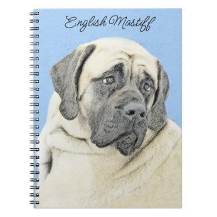 Carnet Peinture Mastiff (Fawn) anglaise - Art Chien origi
