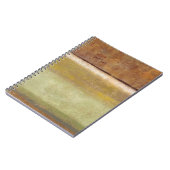 Carnet Peinture moderne dans les tons de terre par Norman (Côté gauche)