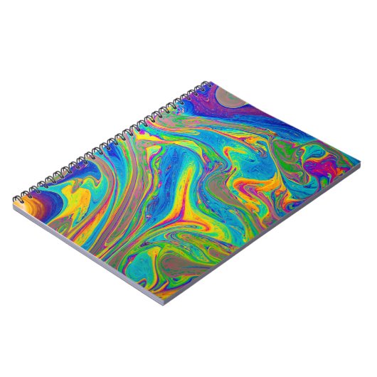 Carnet Peinture multicolore (Côté gauche)