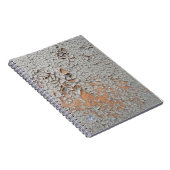 Carnet Peinture murale grise fissurée (Côté Droit)