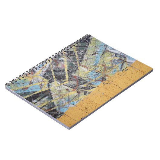 Carnet Peinture murale multicolore (Côté gauche)