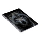 CARNET PEINTURE NOIRE ET BROWN EN LOLLIER (Côté Droit)