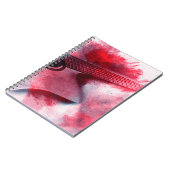 Carnet peinture numérique Abstraite de guitarart, abstrai (Côté gauche)