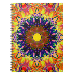 Carnet Peinture numérique magnifique Abstrait coloré sac