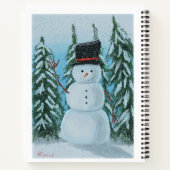 Carnet Peinture numérique Snowman (Dos)