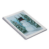Carnet peinture numérique snowman (Côté Droit)