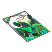 Carnet Peinture originale aquarelle lys Arum (Côté Droit)