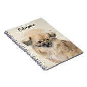 Carnet Peinture Pekingese - Cute Original Chien Art (Côté Droit)