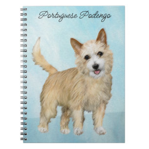 Carnet Peinture Podengo Pequeno portugaise - Art original