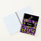 Carnet Peinture rayée Unicorne (Intérieur)