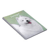 Carnet Peinture Samoyed - Cute Original Chien Art (Côté Droit)