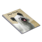 Carnet Peinture Skye Terrier - Cute Original Chien Art (Côté Droit)