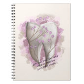 Carnet Peinture sur dents. Dentiste, Modèle adjoint denta (Devant)