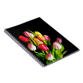 Carnet Peinture Tulip - Art Fleur original (Côté Droit)
