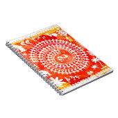 Carnet Peinture Warli - main dessinée traditionnelle l'An (Côté Droit)