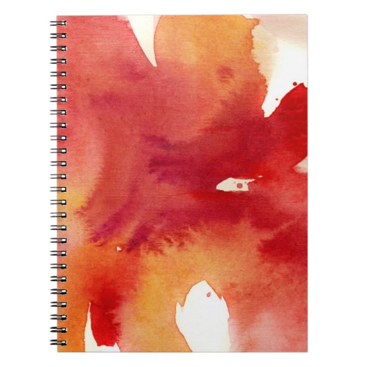 Carnet Peintures abstraites d'aquarelle (Devant)
