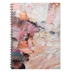 Carnet Peintures et reliefs à l'huile de pâte gaufrée.