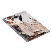 Carnet Peintures et reliefs à l'huile de pâte incorporée. (Côté Droit)