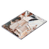 Carnet Peintures et reliefs à l'huile de pâte incorporée. (Côté gauche)