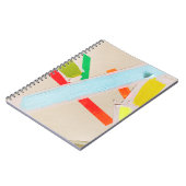 Carnet Peintures multicolores (Côté gauche)