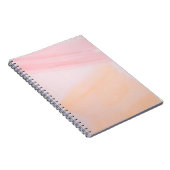 Carnet Peintures rose et orange (Côté Droit)