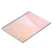 Carnet Peintures rose et orange (Côté gauche)