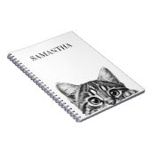 Carnet Pékin Chat mignon Monogram Kitten (Côté Droit)