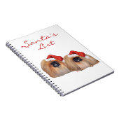 Carnet Pékinois Joyeux Noël (Côté Droit)