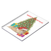 Carnet Pékinois Joyeux Noël (Côté gauche)