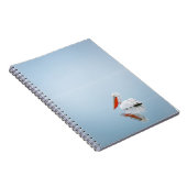 CARNET PELICAN SUR L'EAU BLEU (Côté Droit)