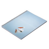 CARNET PELICAN SUR L'EAU BLEU (Côté gauche)