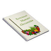 Carnet Pelle à légumes thème ferme (Côté Droit)
