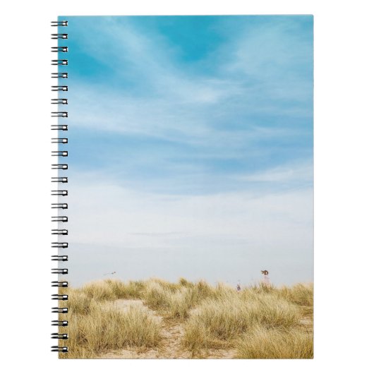 Carnet Pelouse verte sous ciel bleu (Devant)