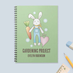 Carnet Peluche personnalisée Lapin Enfants