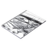 Carnet Pencilart de passerelle antique Monochrome (Côté gauche)