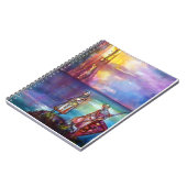 Carnet PENDRAGON Chevaliers médiévaux, Coucher de soleil  (Côté gauche)