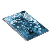 Carnet Pénecone bleu glacé primitif (Côté Droit)