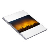 Carnet Pengiuns au coucher du soleil (Côté Droit)